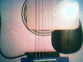 my guitar with the cover